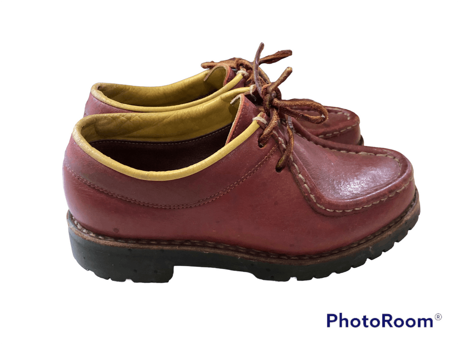 Vibram Unisex Paraboot style Leather boots Vibram Sole | Grailed
