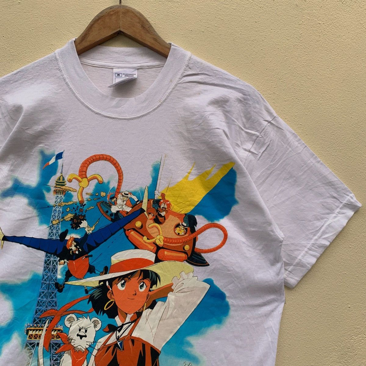Anime × Vintage Crazy Rare NADIA SECRET OF BLUE WATER VINTAGE ANIME 1990s Size US L / EU 52-54 / 3 - 3 Thumbnail