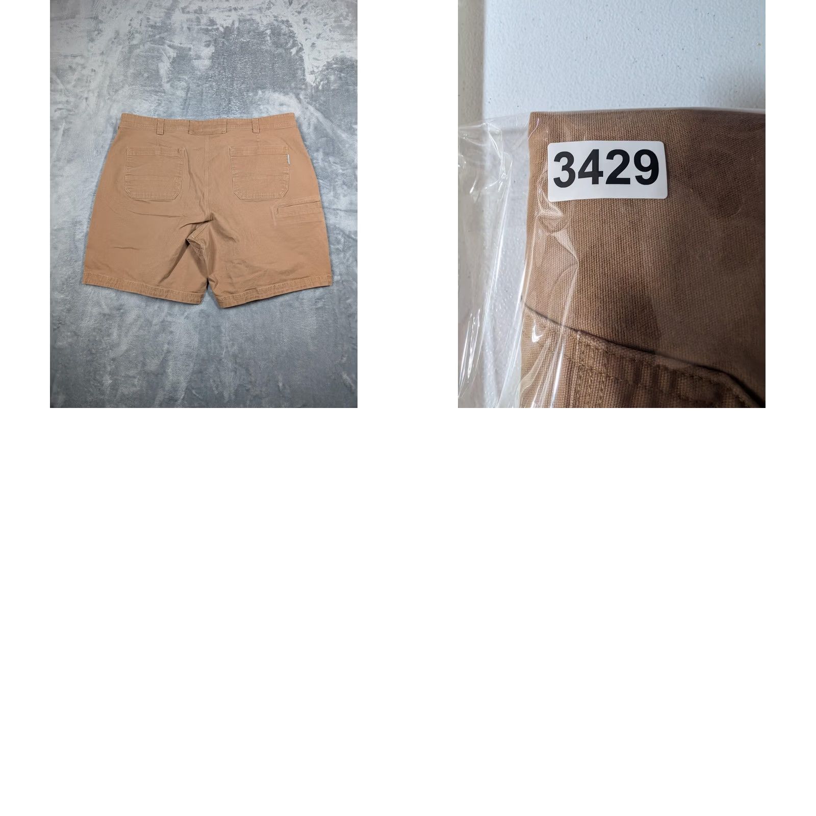 Duluth Trading Company Duluth Trading Co Flex Fire Hose Shorts Mens 44 Brown 8 Inch Inseam Canvas Work Chino Pocket Utility Zip Fly Flat Front Stretch Cotton Spandex Size US 44 / EU 60 - 8 Thumbnail