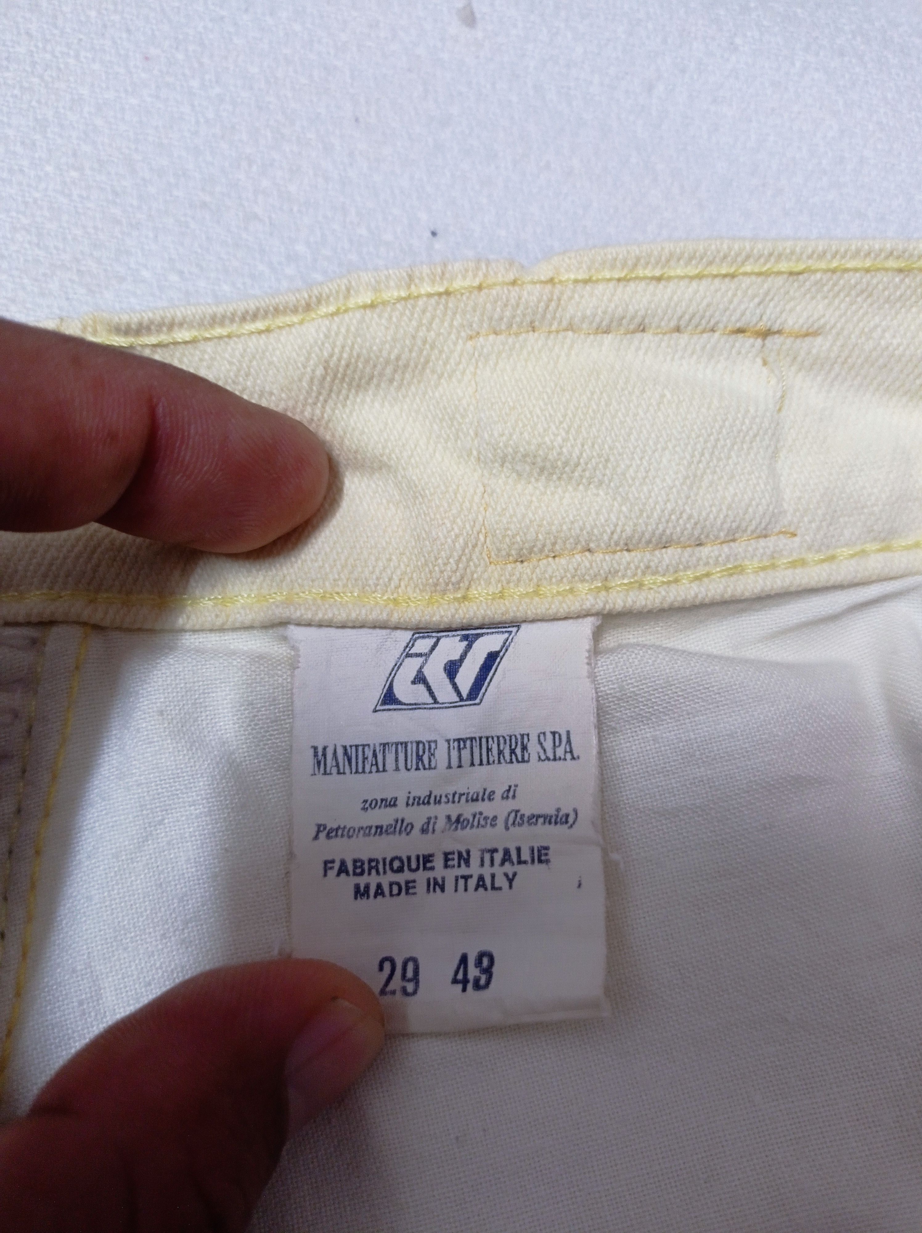 Versace Jeans Couture × Vintage Distress and Dirty Versace Jeans Couture Vintage Pants Size US 30 / EU 46 - 7 Thumbnail