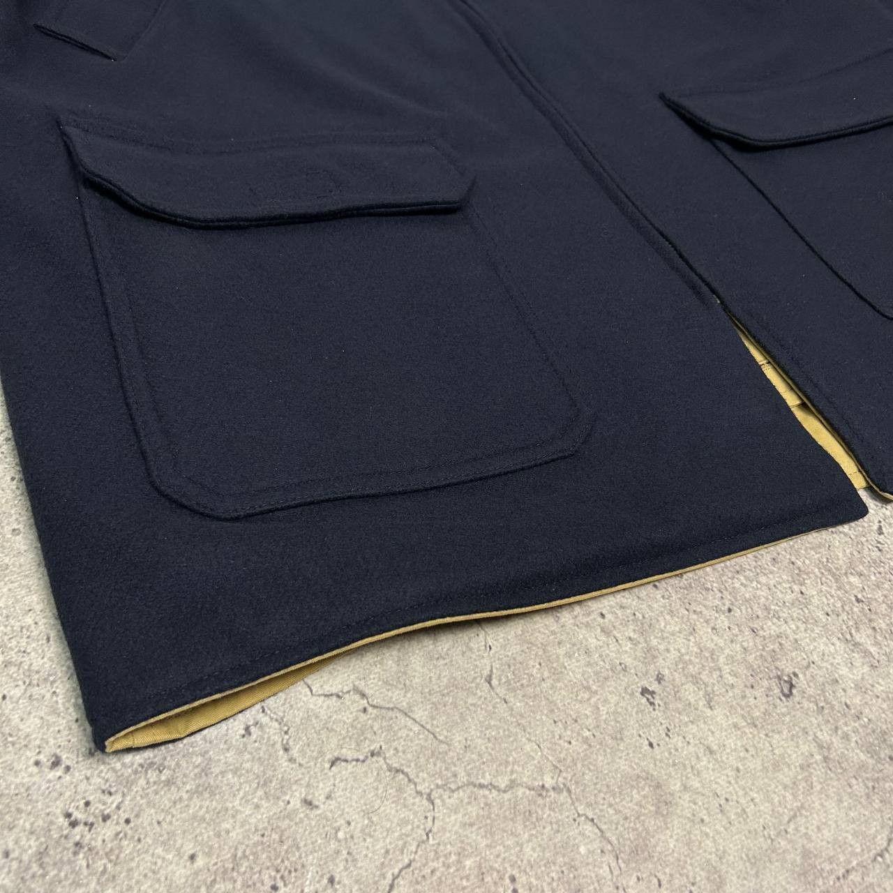 Pierre Cardin Pierre Cardin Reversible Wool Navy Blue Jacket Coat Size XL Size US XL / EU 56 / 4 - 2 Thumbnail