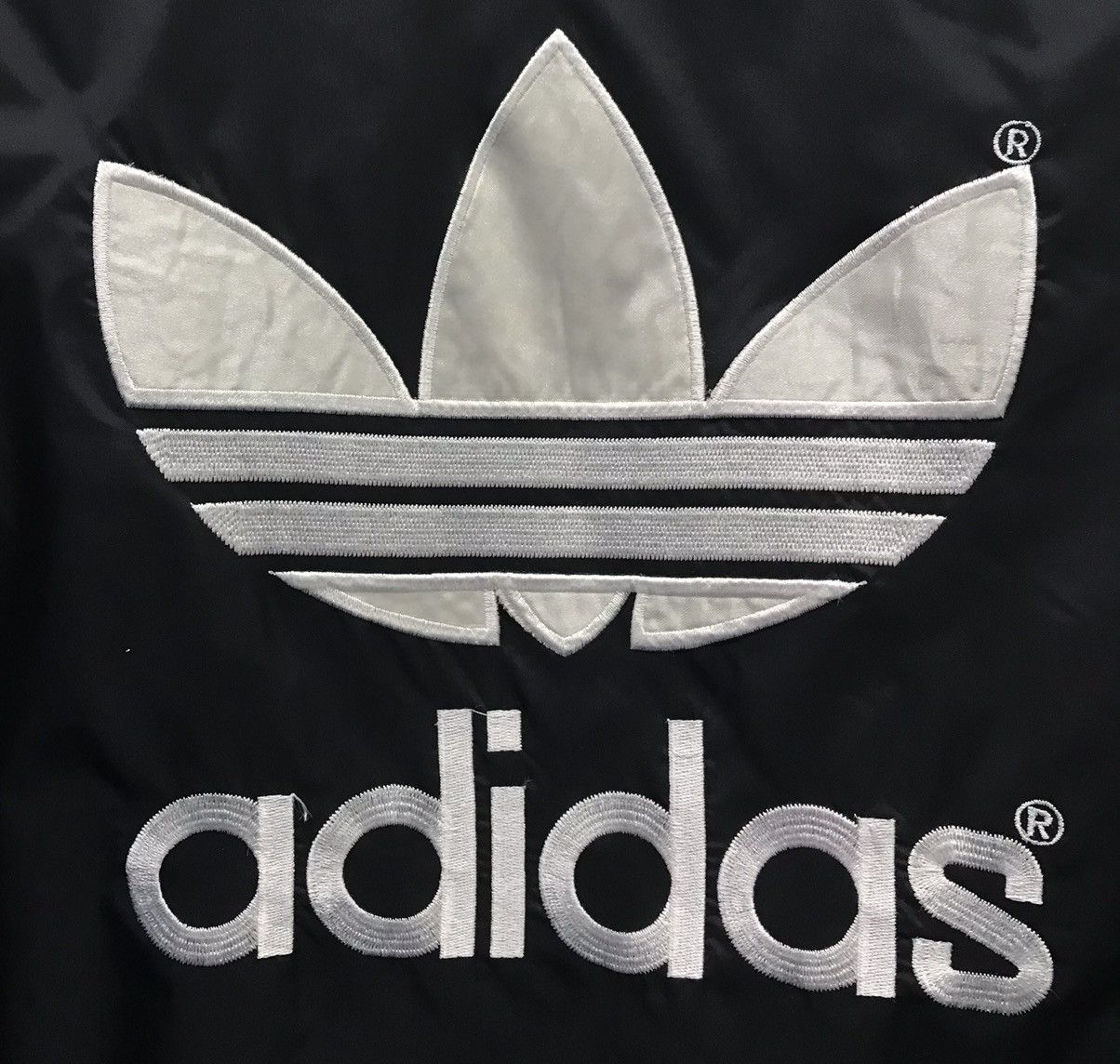Adidas × Vintage Vintage Adidas Big Logo Jacket Size US L / EU 52-54 / 3 - 3 Thumbnail