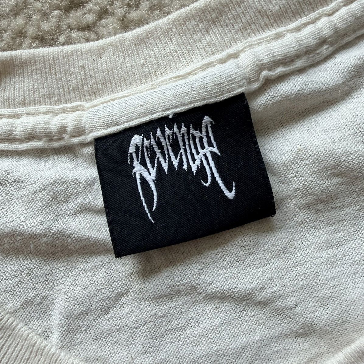 Revenge Revenge Metallica Tee Cream - Size L Size US L / EU 52-54 / 3 - 3 Thumbnail