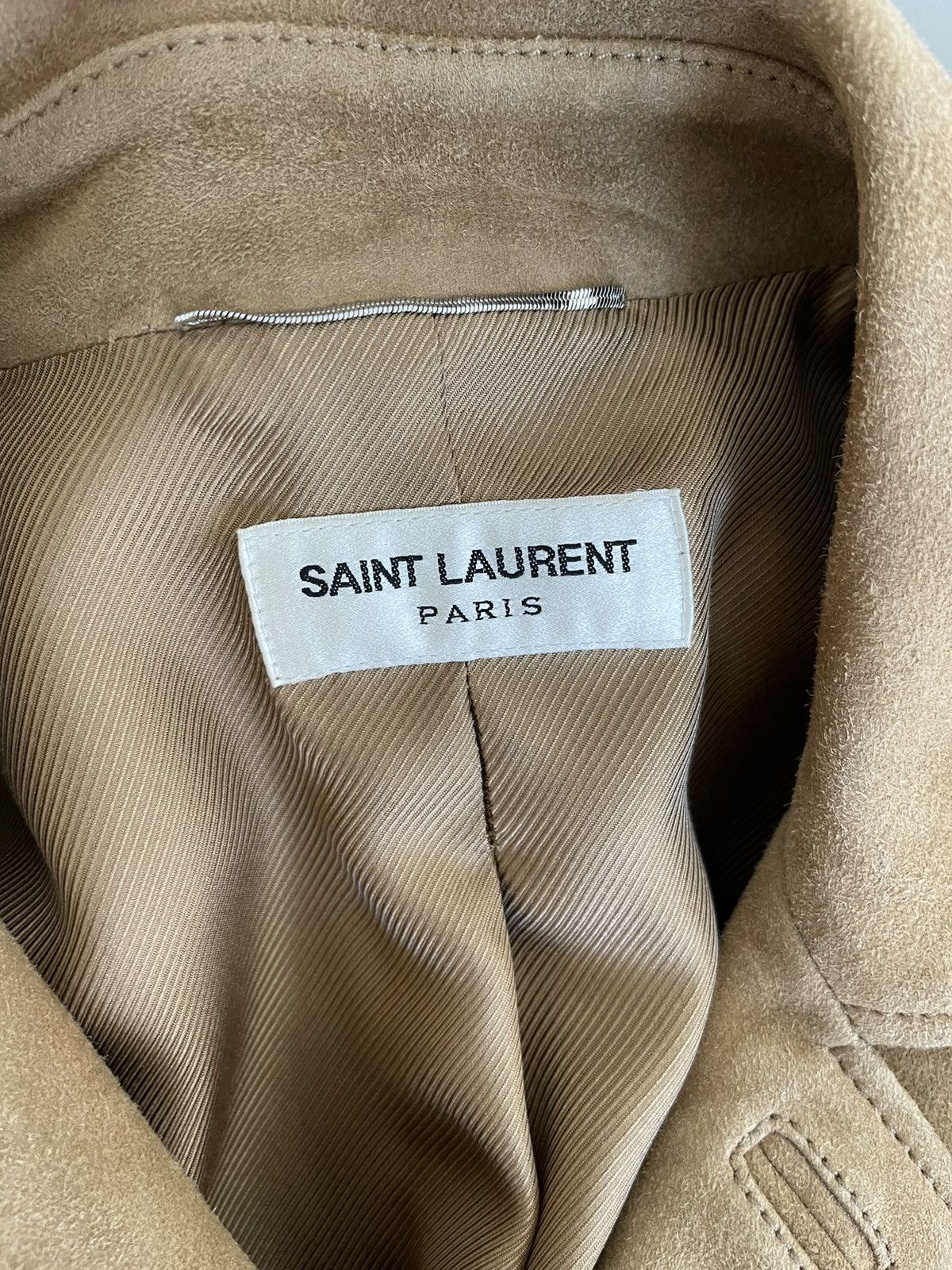 Hedi Slimane × Saint Laurent Paris 15SS Officer Jacket Size US M / EU 48-50 / 2 - 5 Thumbnail