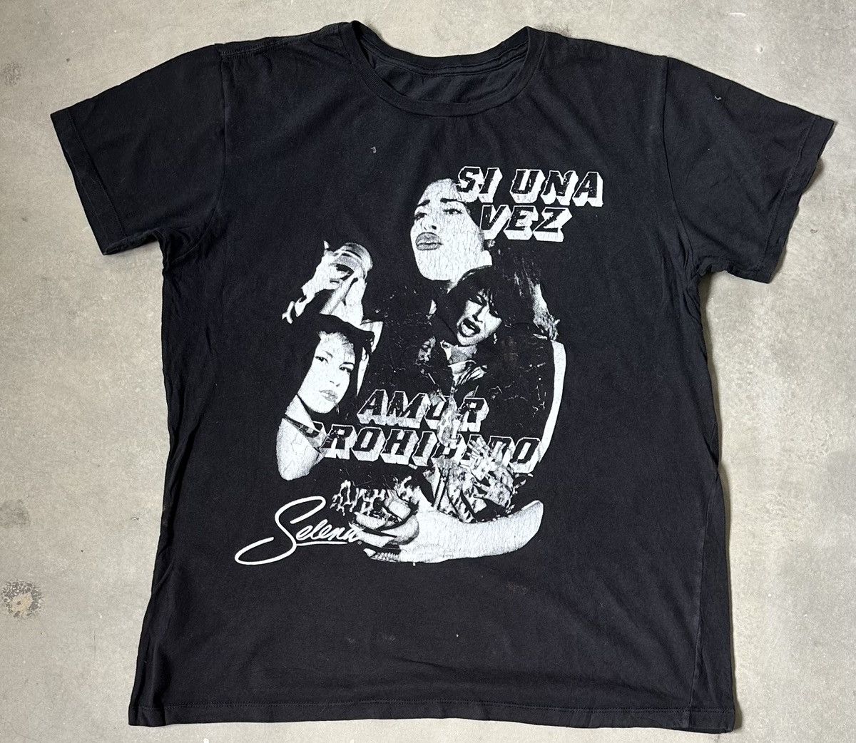 Band Tees SELENA CLASSIC SINGER TEE Size US L / EU 52-54 / 3 - 1 Thumbnail