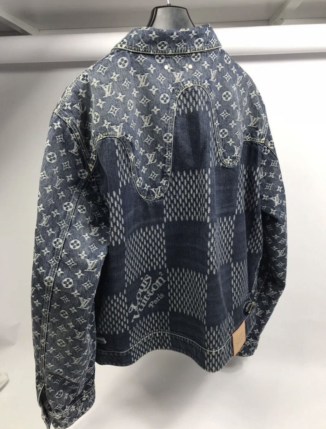Louis Vuitton × Nigo Louis Vuitton X Nigo Monogram Denim Jacket Size US L / EU 52-54 / 3 - 2 Thumbnail