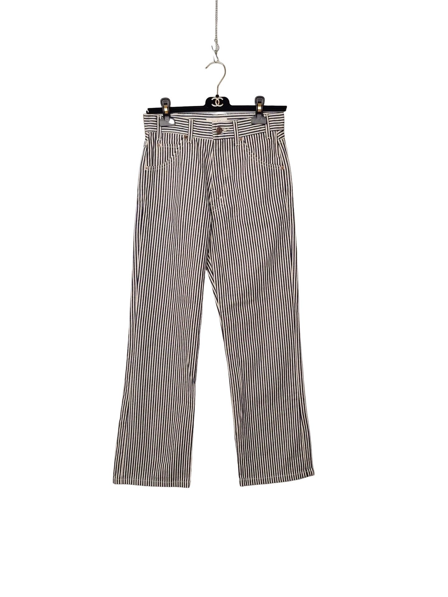 Celine Celine Striped Jeans Size 25 Size 25" / US 0 / IT 36 - 1 Thumbnail