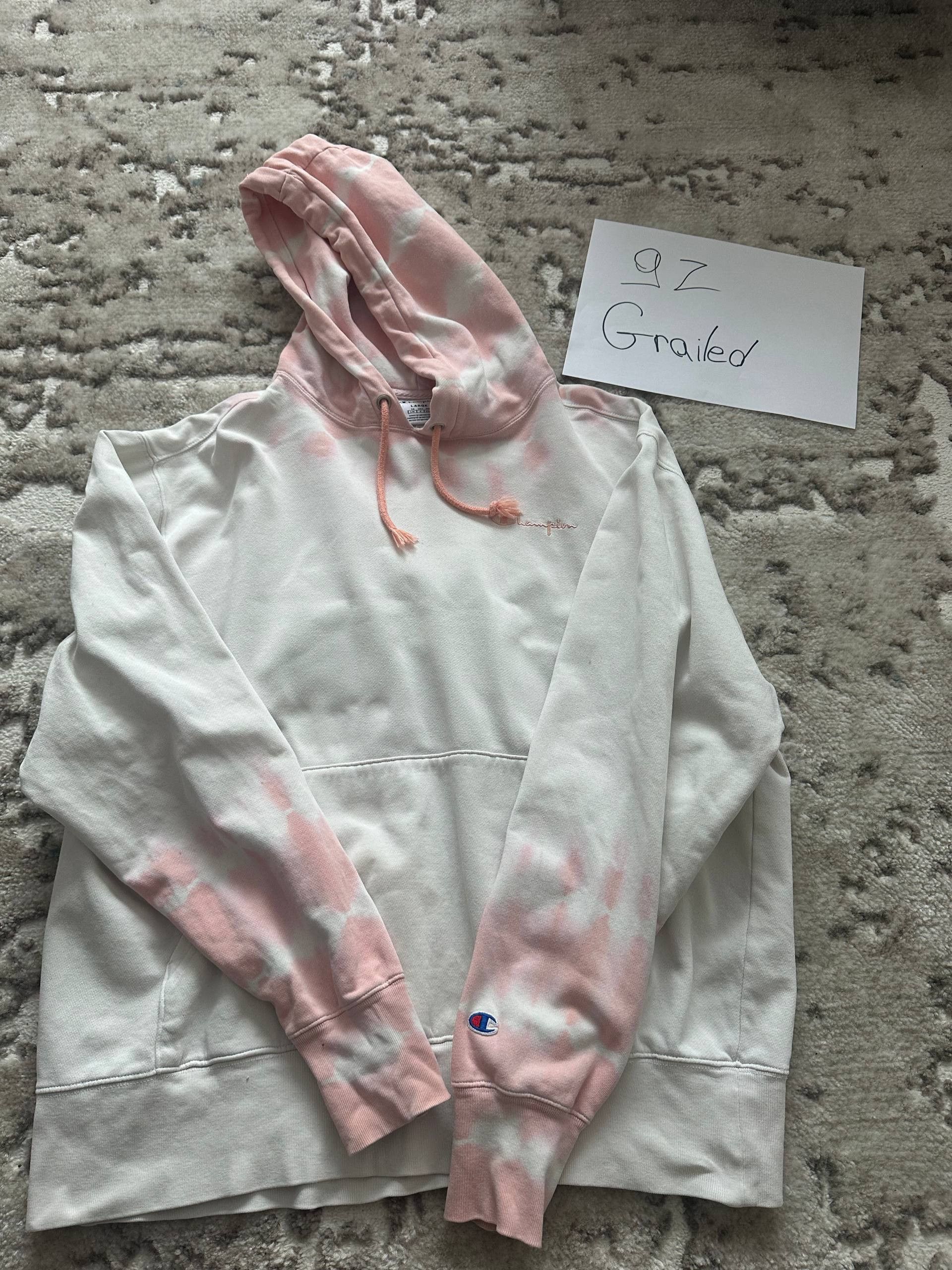 Champion Champion Pink Tye-Dye Hoodie Size US L / EU 52-54 / 3 - 1 Thumbnail