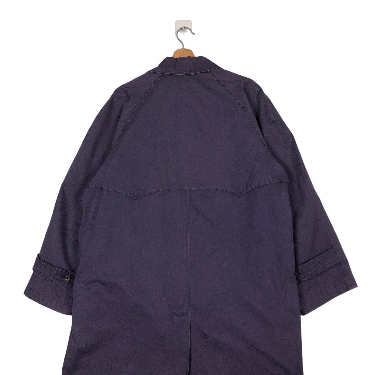 Japanese Brand 🔥Vintage Chore Long Jacket Biker Browning Blanket Tartan Size US M / EU 48-50 / 2 - 10 Thumbnail
