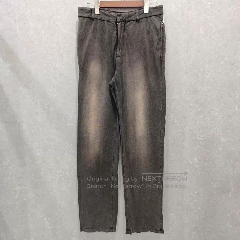 Balenciaga Balenciaga size XS Water-Washed Distressed Black Long Pant Size US 27 - 2 Thumbnail