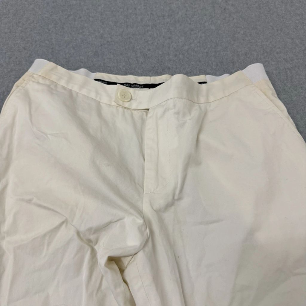Raf Simons Archive Raf Simons SS08 White Pants Trousers Size US 30 / EU 46 - 3 Thumbnail