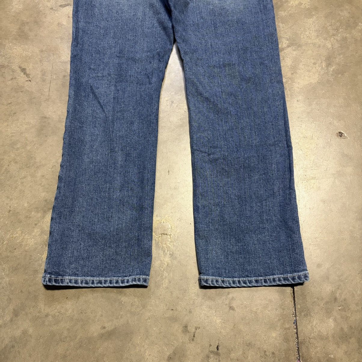 Ariat Vintage Ariat M5 Straight Leg Jeans Faded Washed Whisker Size US 35 - 11 Thumbnail
