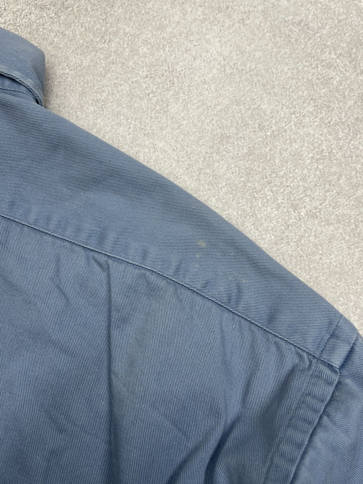 Yves Saint Laurent Vintage Yves Saint Laurent Blue Shirt Y2K Size XL Luxury Size US XL / EU 56 / 4 - 7 Thumbnail