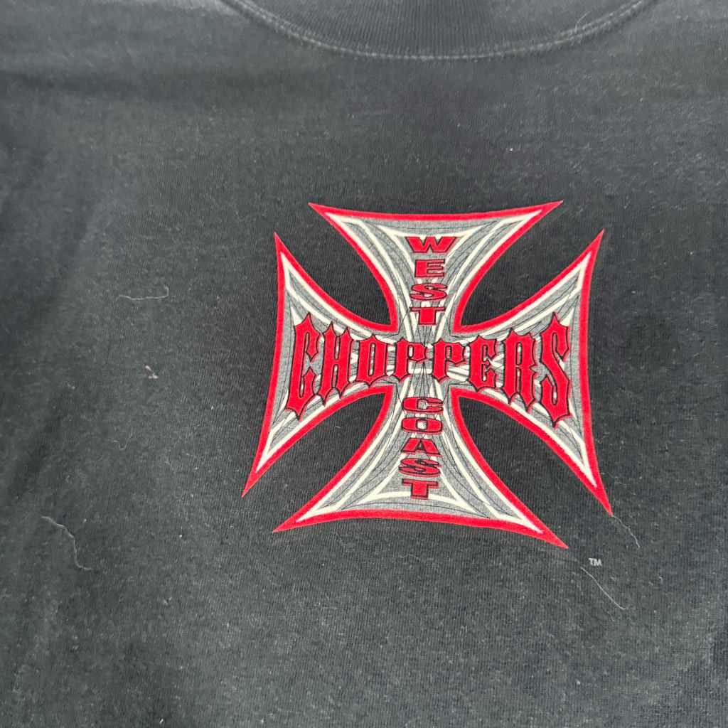 Harley Davidson Black and Red West Coast Choppers T-Shirt Vintage Size XL Size US XL / EU 56 / 4 - 3 Thumbnail