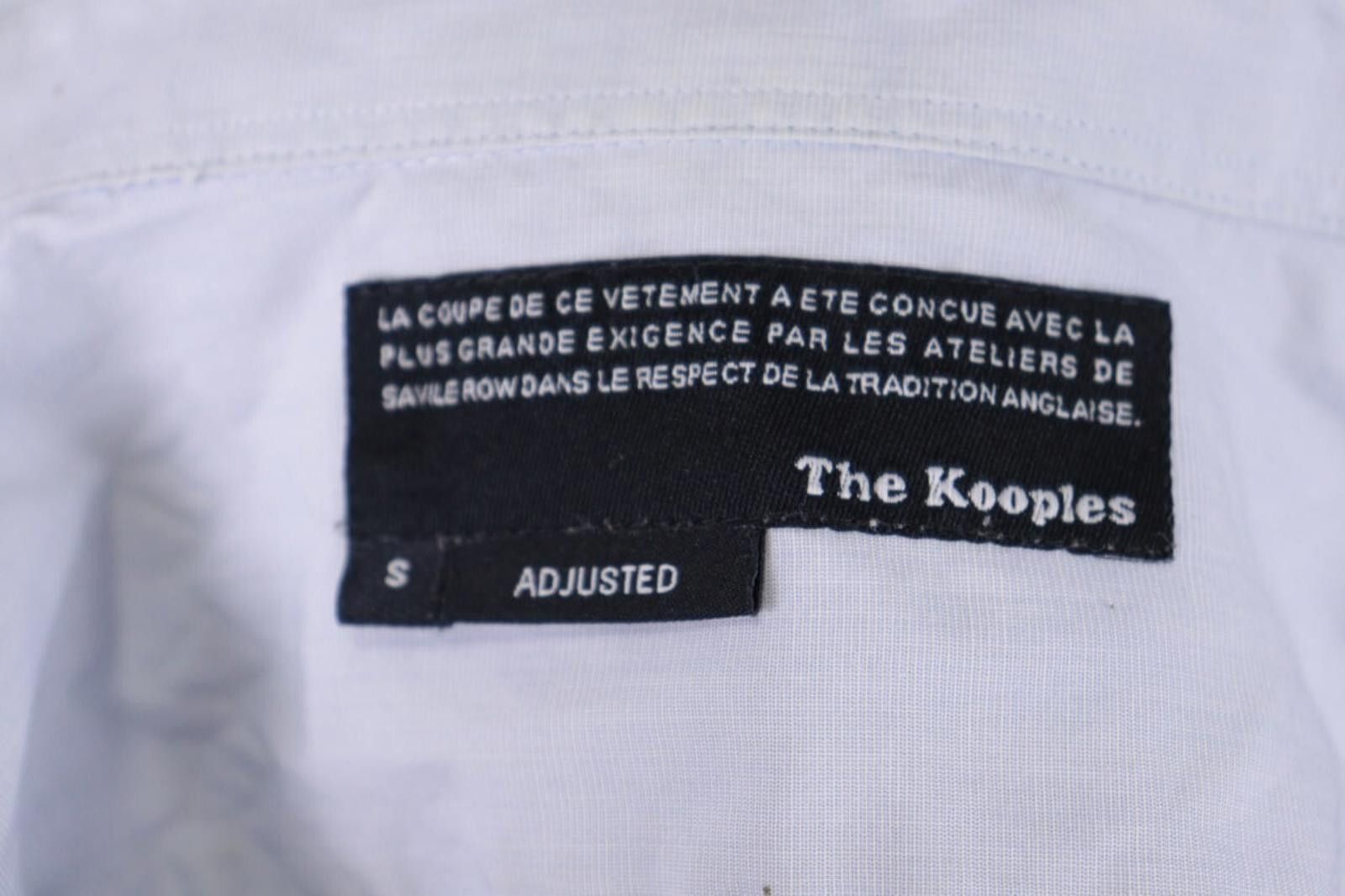The Kooples The Kooples Adjusted Blue Summer Button Down Shirt Size S Size US S / EU 44-46 / 1 - 11 Thumbnail