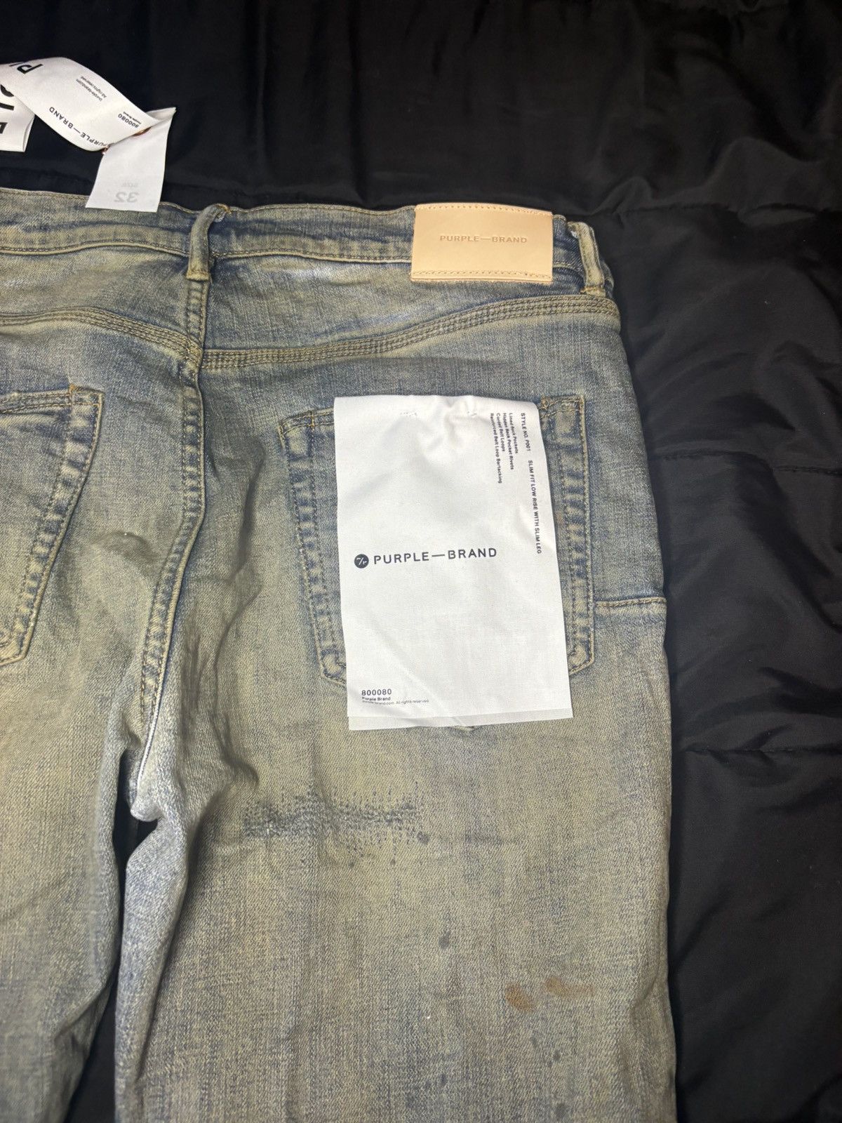 Purple Dirty blue Size US 32 / EU 48 - 3 Thumbnail