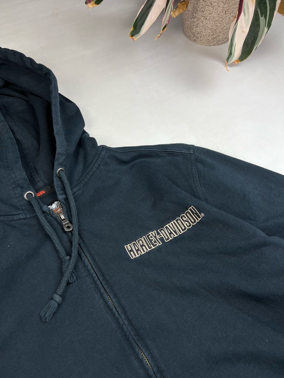 Harley Davidson Harley Davidson big print zip hoodie vintage Size US L / EU 52-54 / 3 - 6 Thumbnail