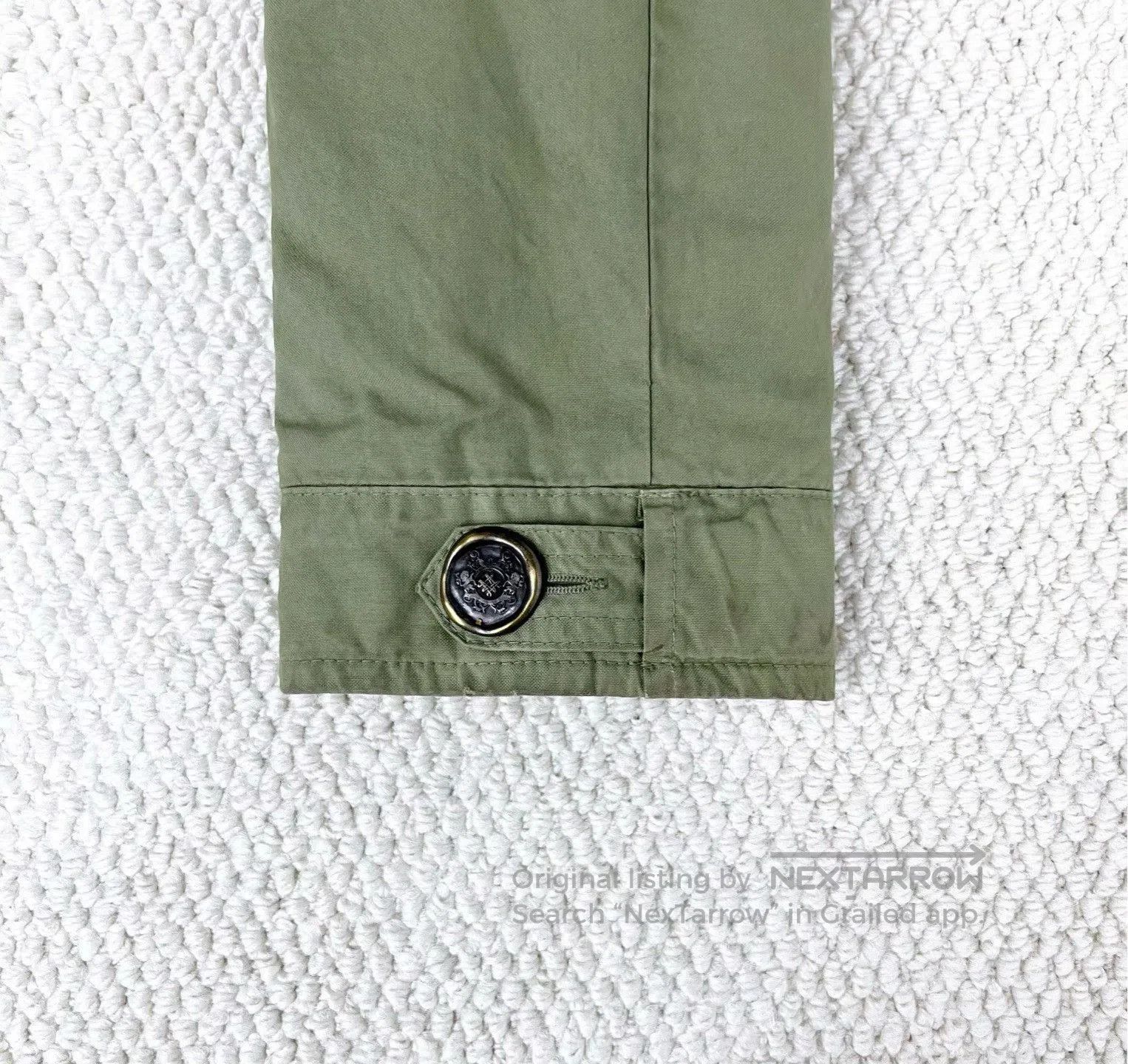 Other army green fur collar cotton jacket. Size S / US 4 / IT 40 - 7 Thumbnail