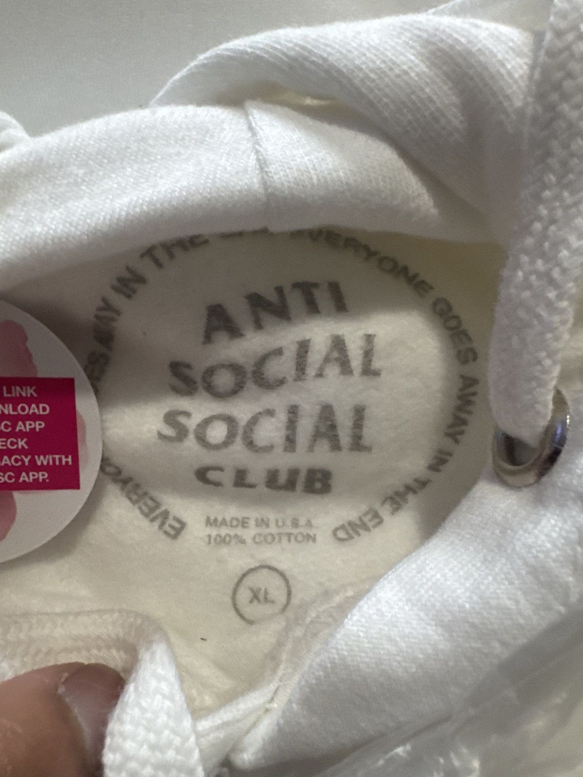 Anti Social Social Club Anti Social Social Club Size US XL / EU 56 / 4 - 2 Thumbnail