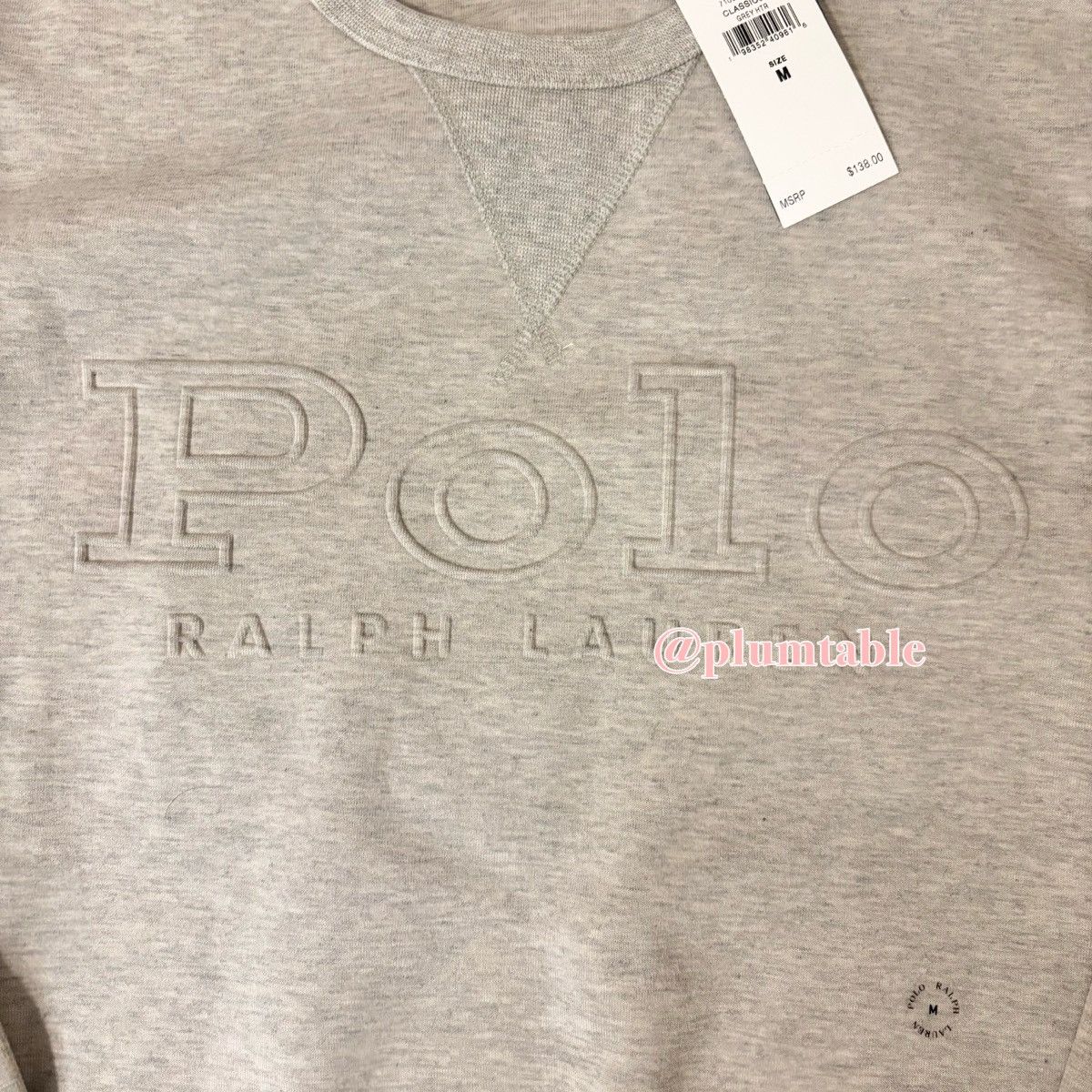 Polo Ralph Lauren 🎀༉‧₊˚. NWT Ralph Lauren Crewneck Sweatshirt/Jumper Size M / US 6-8 / IT 42-44 - 3 Thumbnail