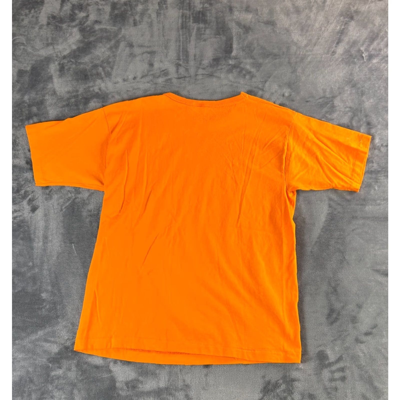 Fruit Of The Loom VINTAGE Fruit of the Loom T-Shirt Women’s XL Orange 90s Floral Casualwear Cotton Knit Short Sleeve Crew Neck Size XL / US 12-14 / IT 48-50 - 6 Thumbnail