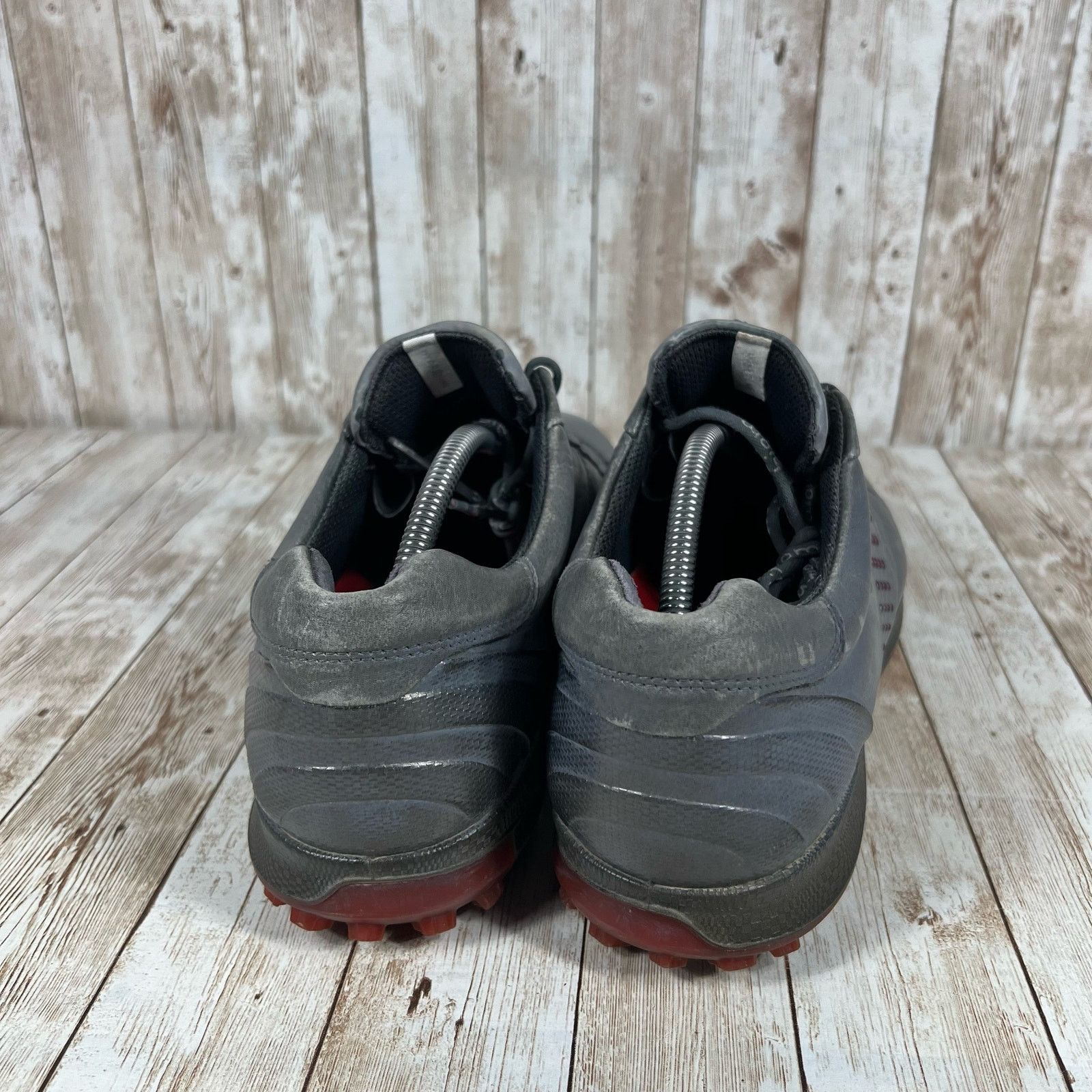Ecco Ecco biom hybrid golf shoes Mens 11 gray red Size US 11 / EU 44 - 3 Thumbnail