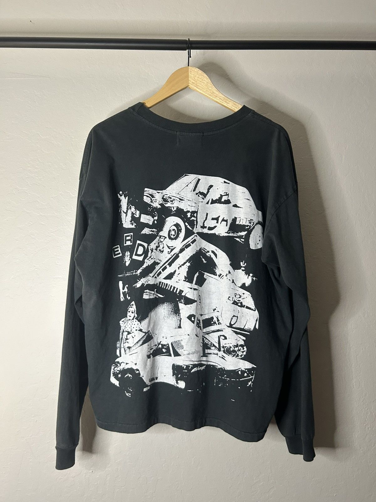 Enfants Riches Deprimes ERD Car Crash Longsleeve Size US M / EU 48-50 / 2 - 2 Thumbnail