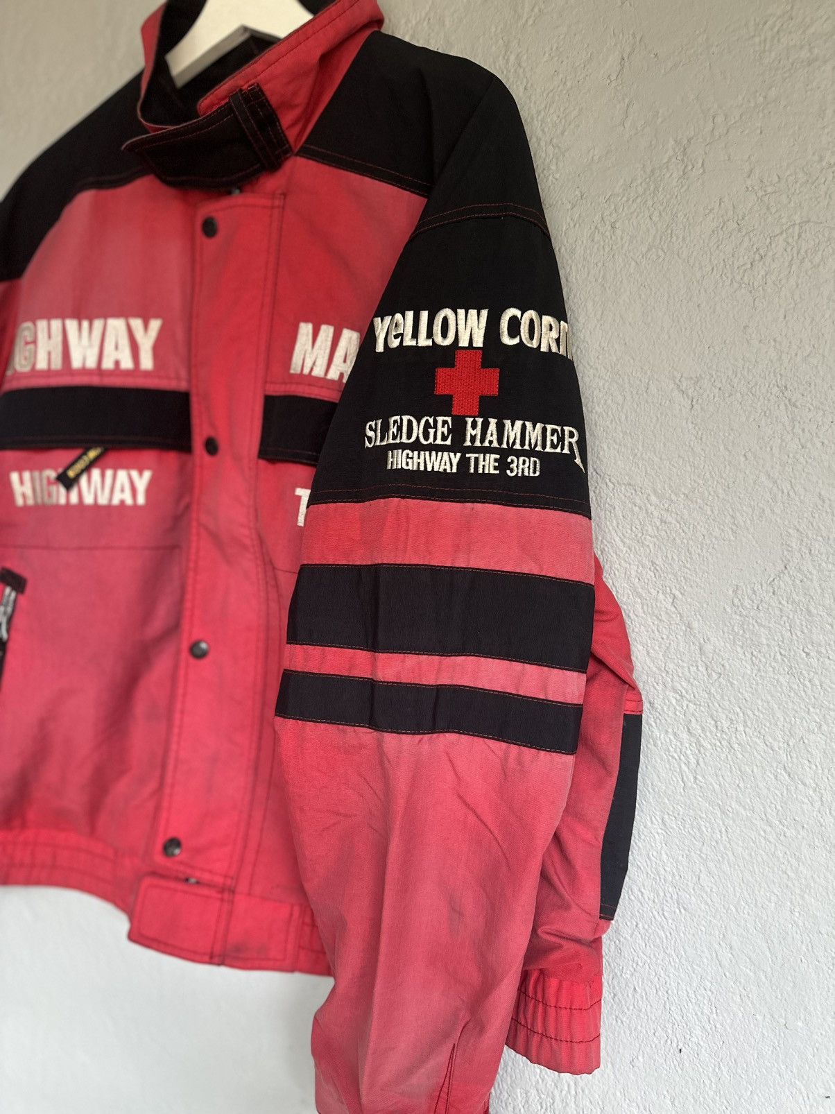 YELLOW CORN Yellow Corn sledge hammer 3rd Faded Motorcycle jackets Size US L / EU 52-54 / 3 - 3 Thumbnail