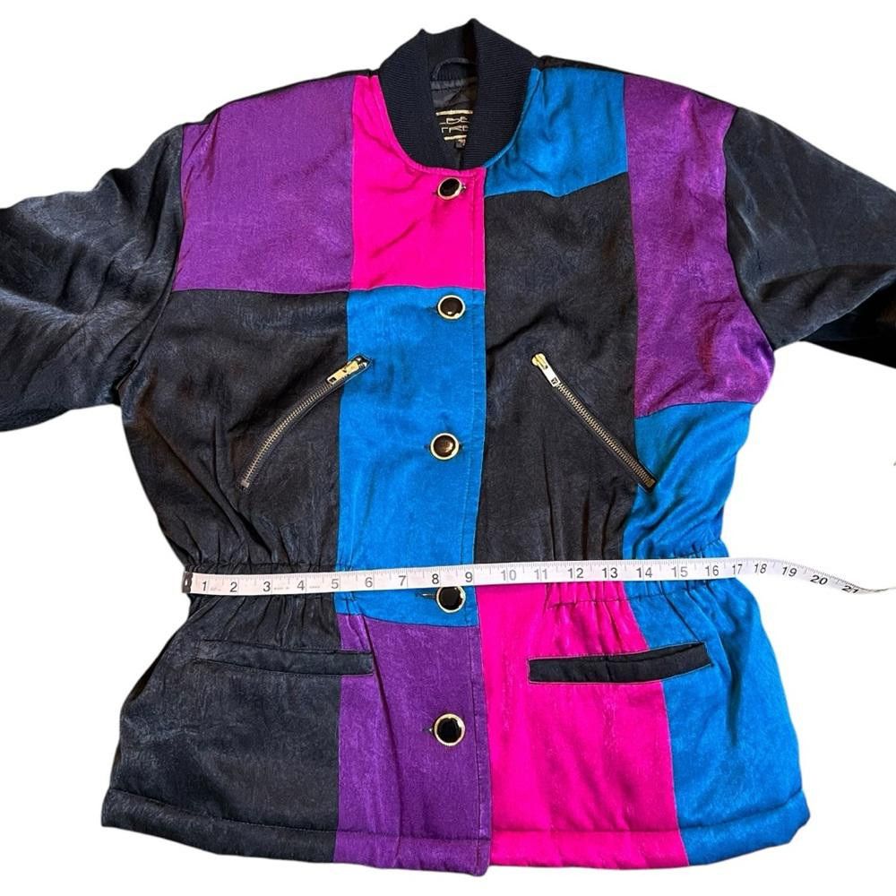 Designer Vintage Mulberry Street Womens Sz M MOD Funky 80s 90s Apres SKi Jacket Coat Size M / US 6-8 / IT 42-44 - 7 Thumbnail