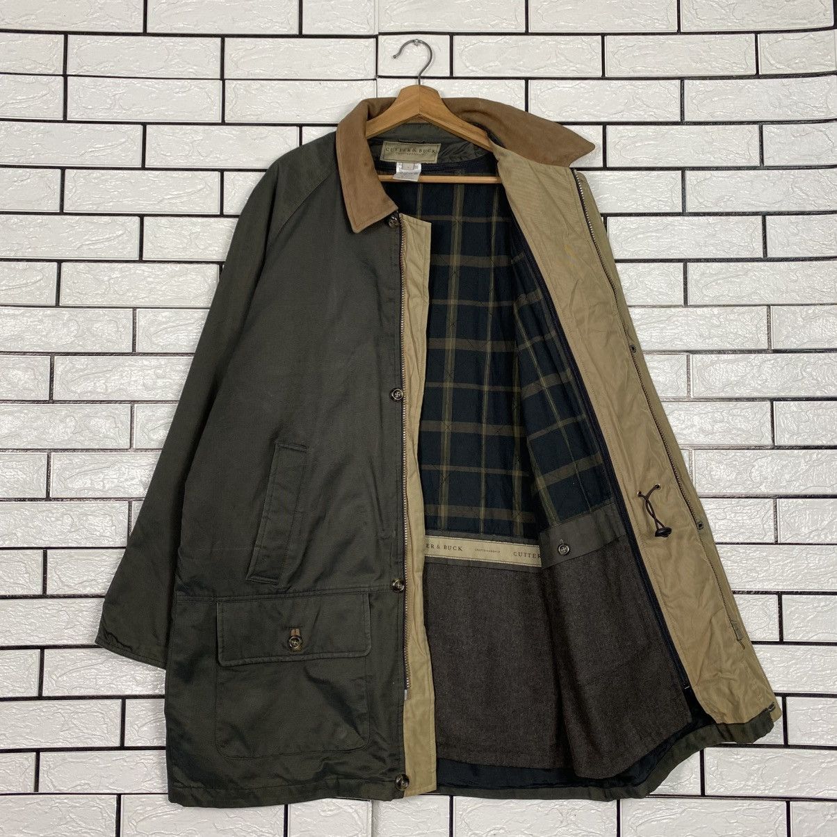 Japanese Brand Duck Canvas Worker Jacket Blanket Cutter & Buck Issey Miyake Size US L / EU 52-54 / 3 - 12 Thumbnail