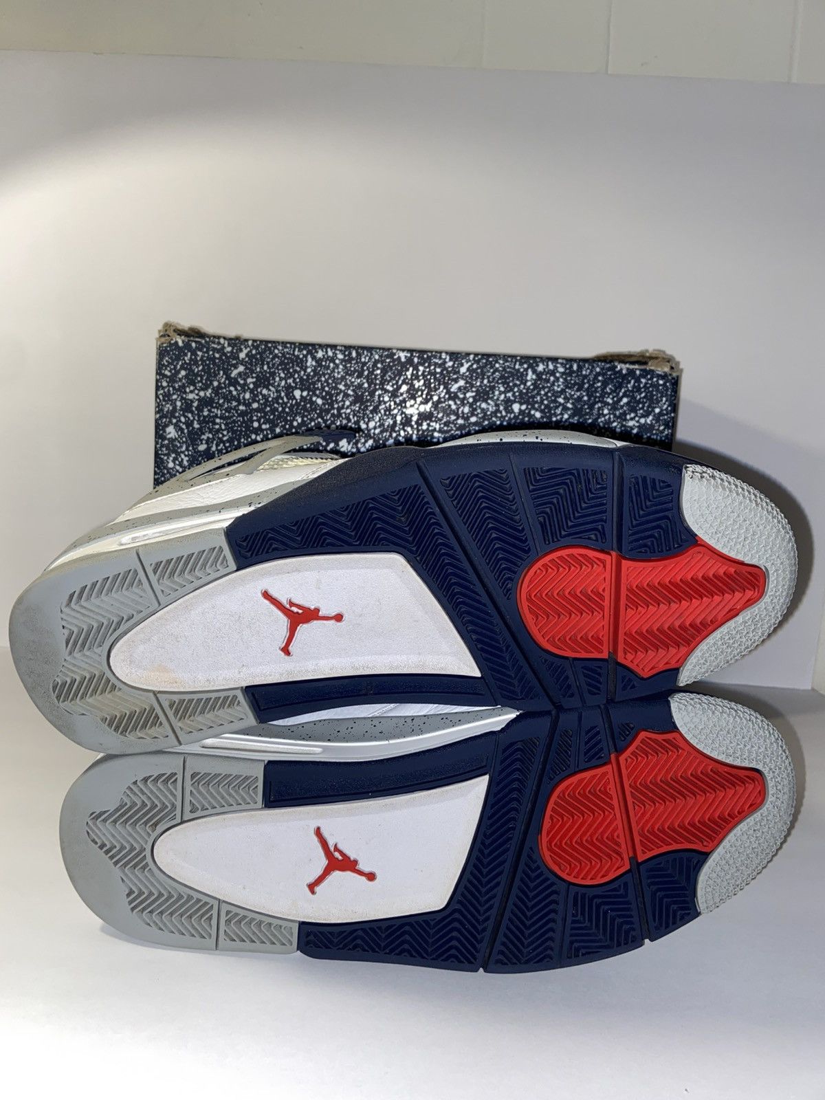 Jordan Brand Jordan 4 Retro Midnight Navy US Men's 12 Used Size US 12 / EU 45 - 5 Thumbnail