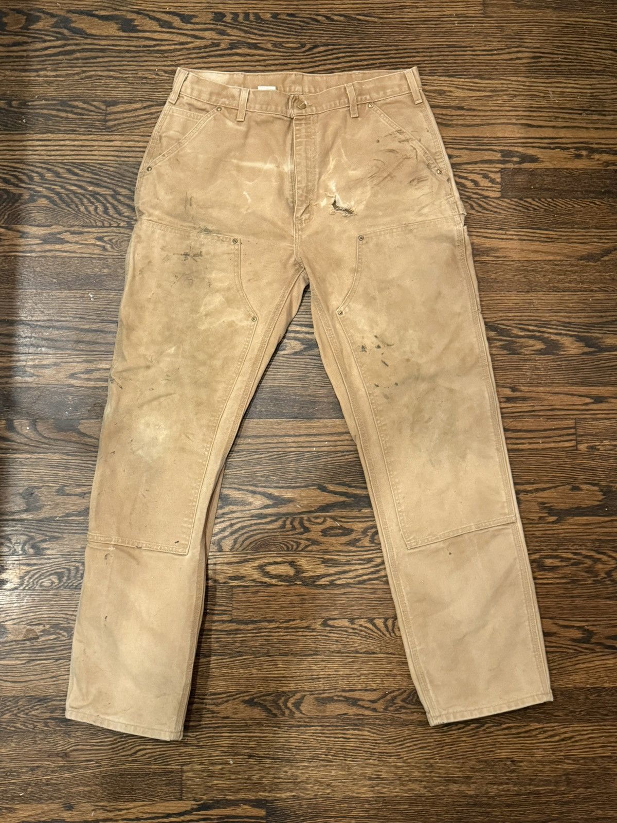 Carhartt Vintage 90’s Carhartt Work Pants Size US 36 / EU 52 - 2 Thumbnail