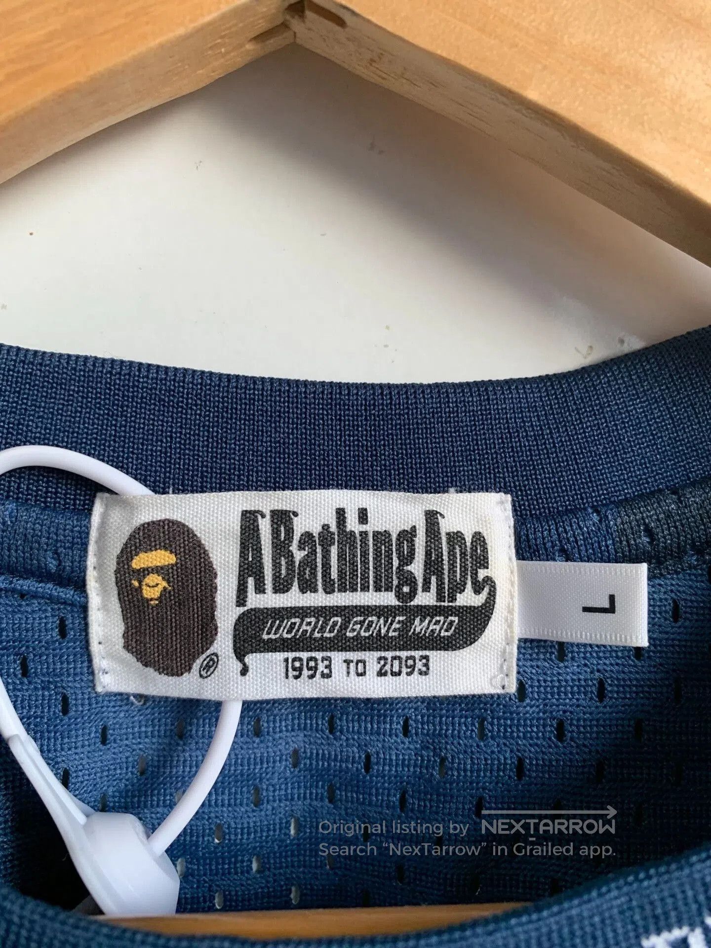 Bape BAPE 93 Camo Mesh Short Sleeve. Size US L / EU 52-54 / 3 - 2 Thumbnail