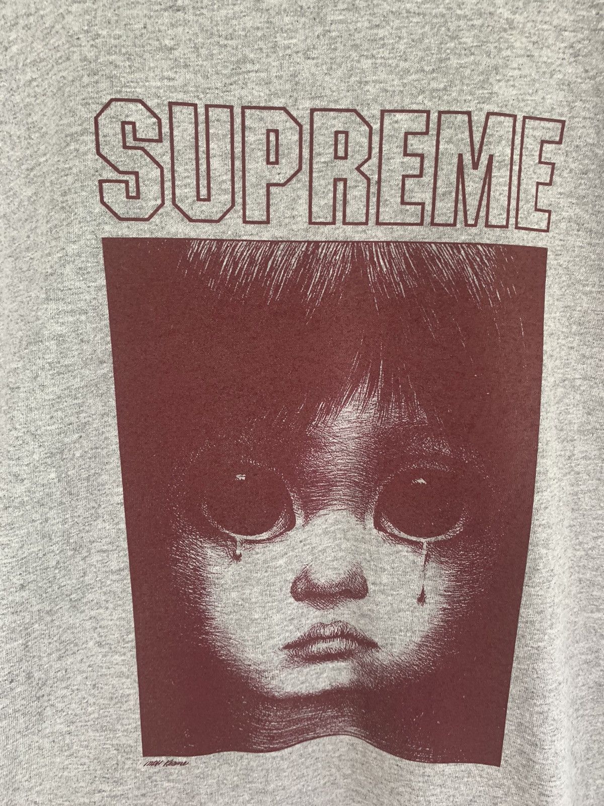 Supreme Supreme Margaret Keane Teardrop Tee Size US L / EU 52-54 / 3 - 3 Thumbnail