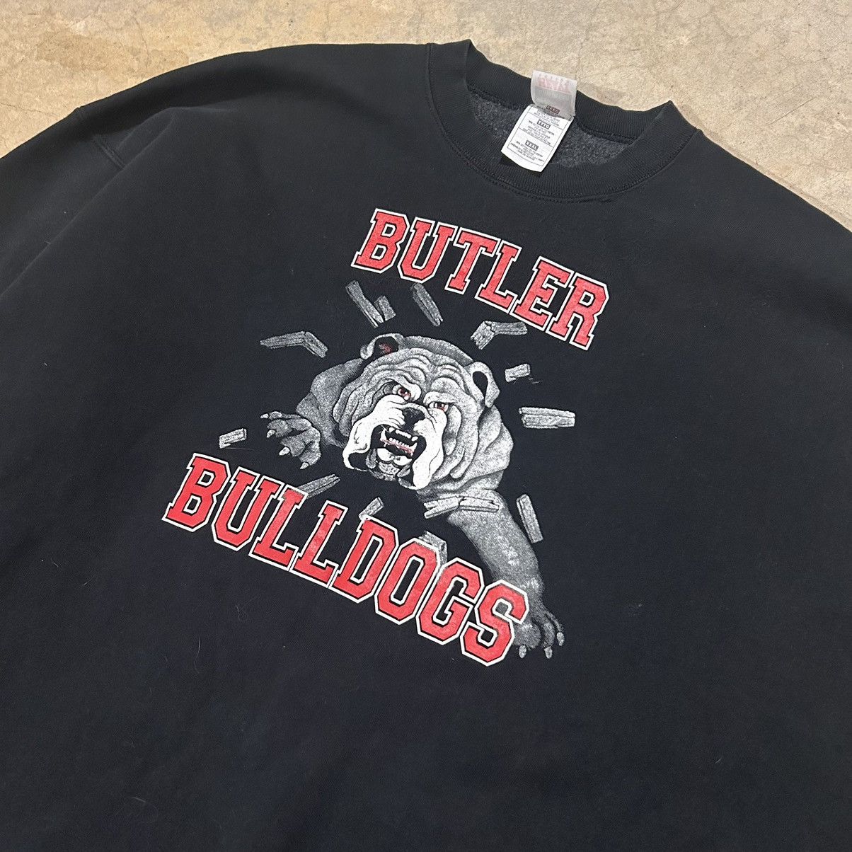 Vintage Crazy Vintage 90s Butler Bulldogs College Crewneck Size US XXL / EU 58 / 5 - 3 Thumbnail