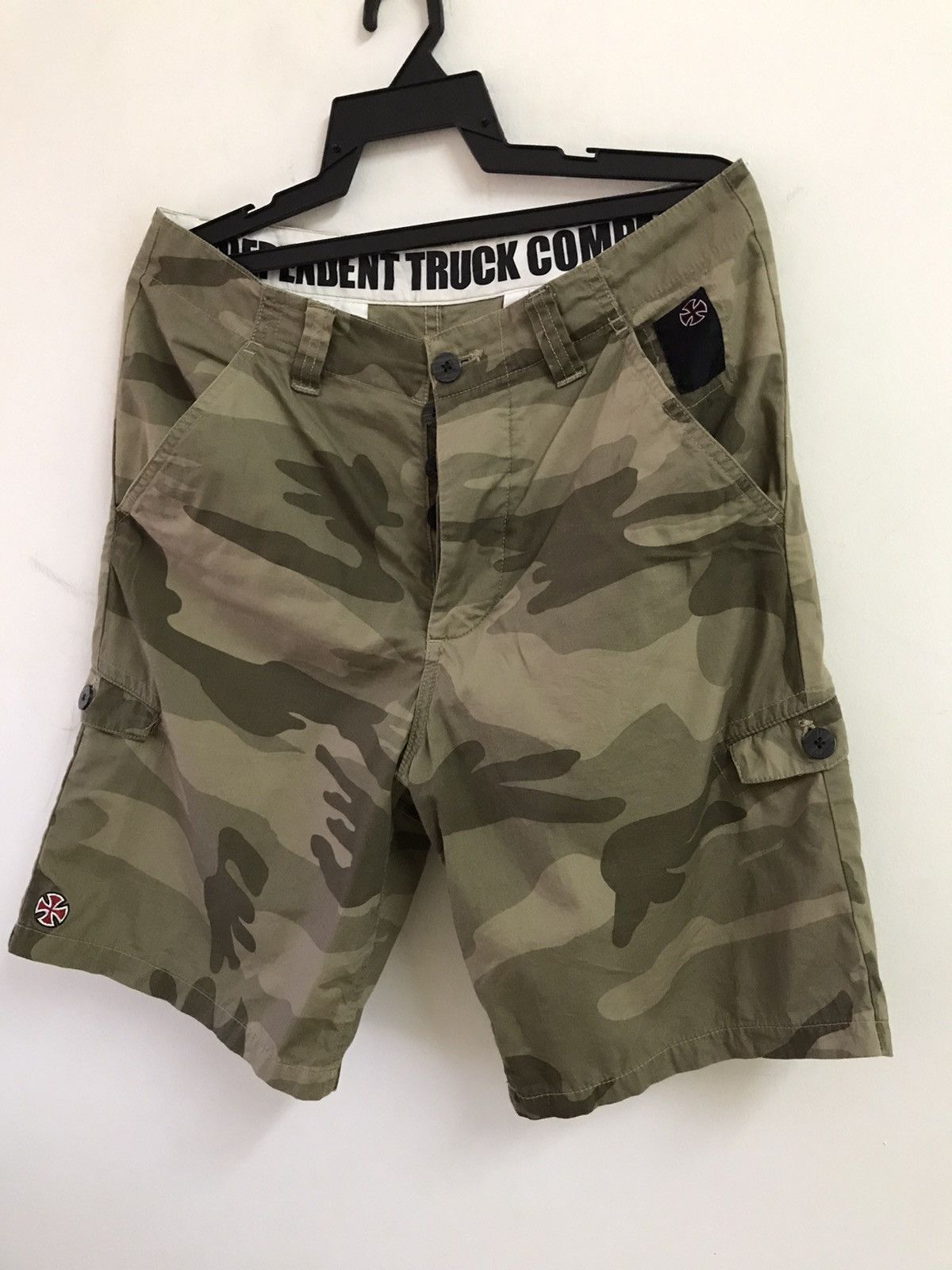 Independent Truck Co. Independent Truck.co Camo Cargo Short Pants Size US 32 / EU 48 - 2 Thumbnail