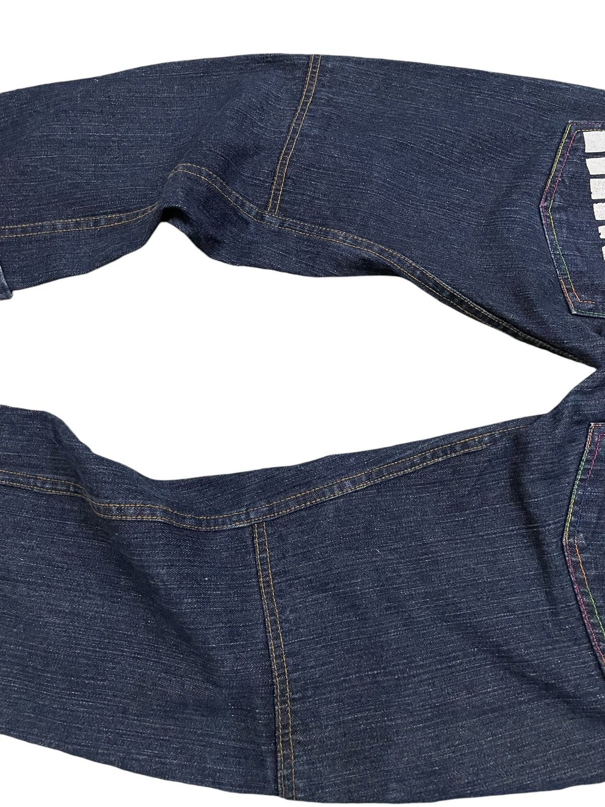 Japanese Brand Rimaster Japan Double Waist Loose Jeans Size US 32 / EU 48 - 14 Thumbnail
