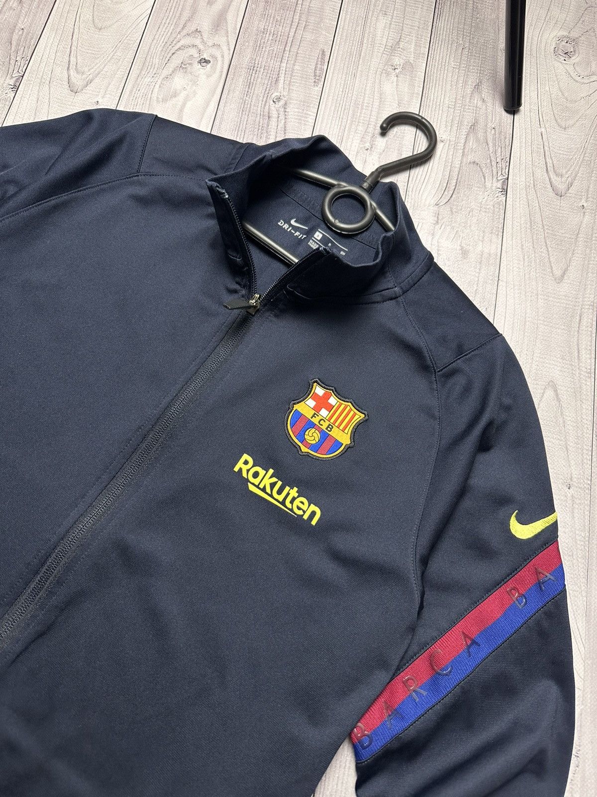 Nike Barcelona Nike track jacket size S logo navy Size US S / EU 44-46 / 1 - 4 Thumbnail