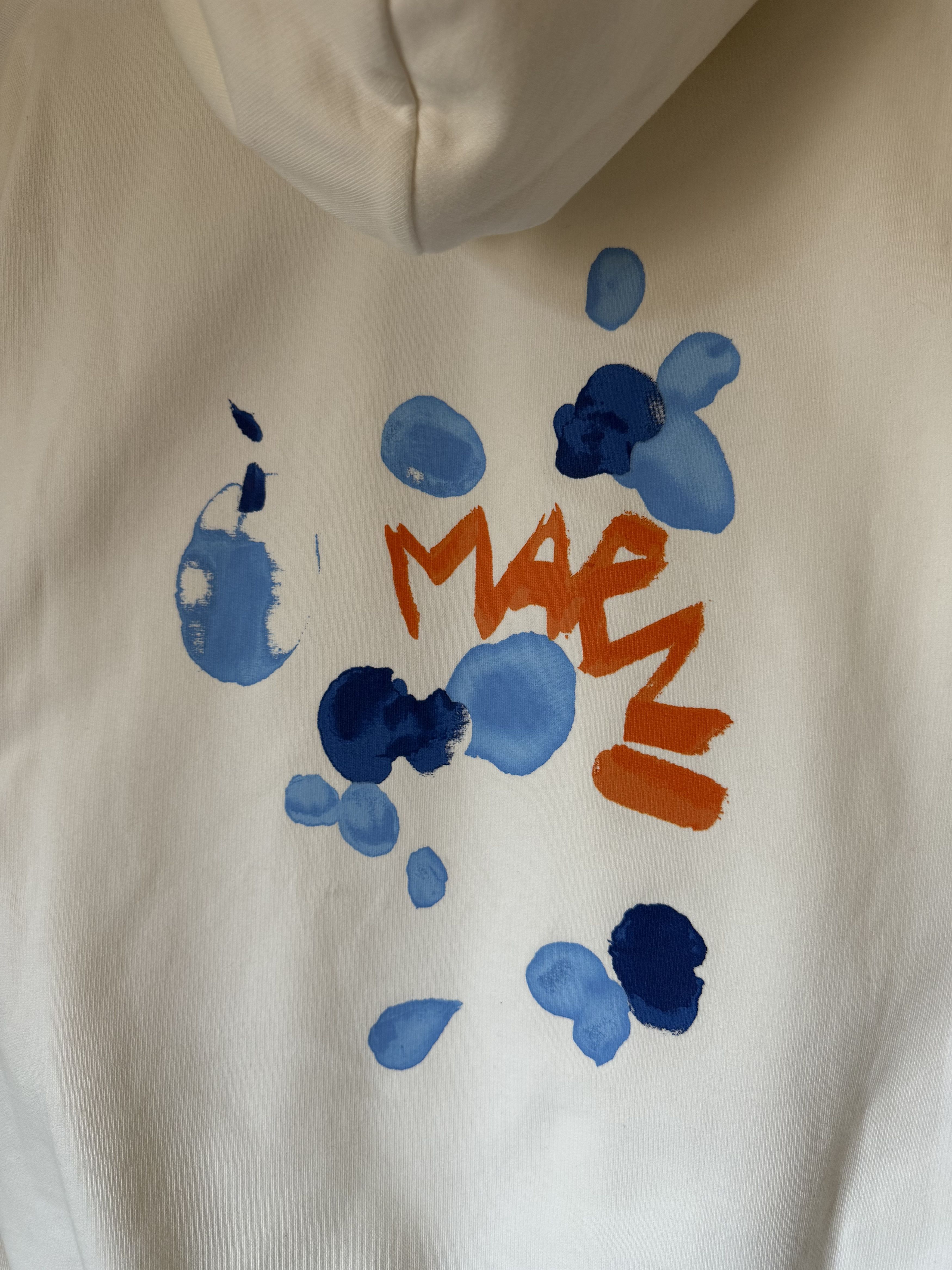 Marni Marni Dripping Flower Hoodie in White Size US M / EU 48-50 / 2 - 2 Thumbnail
