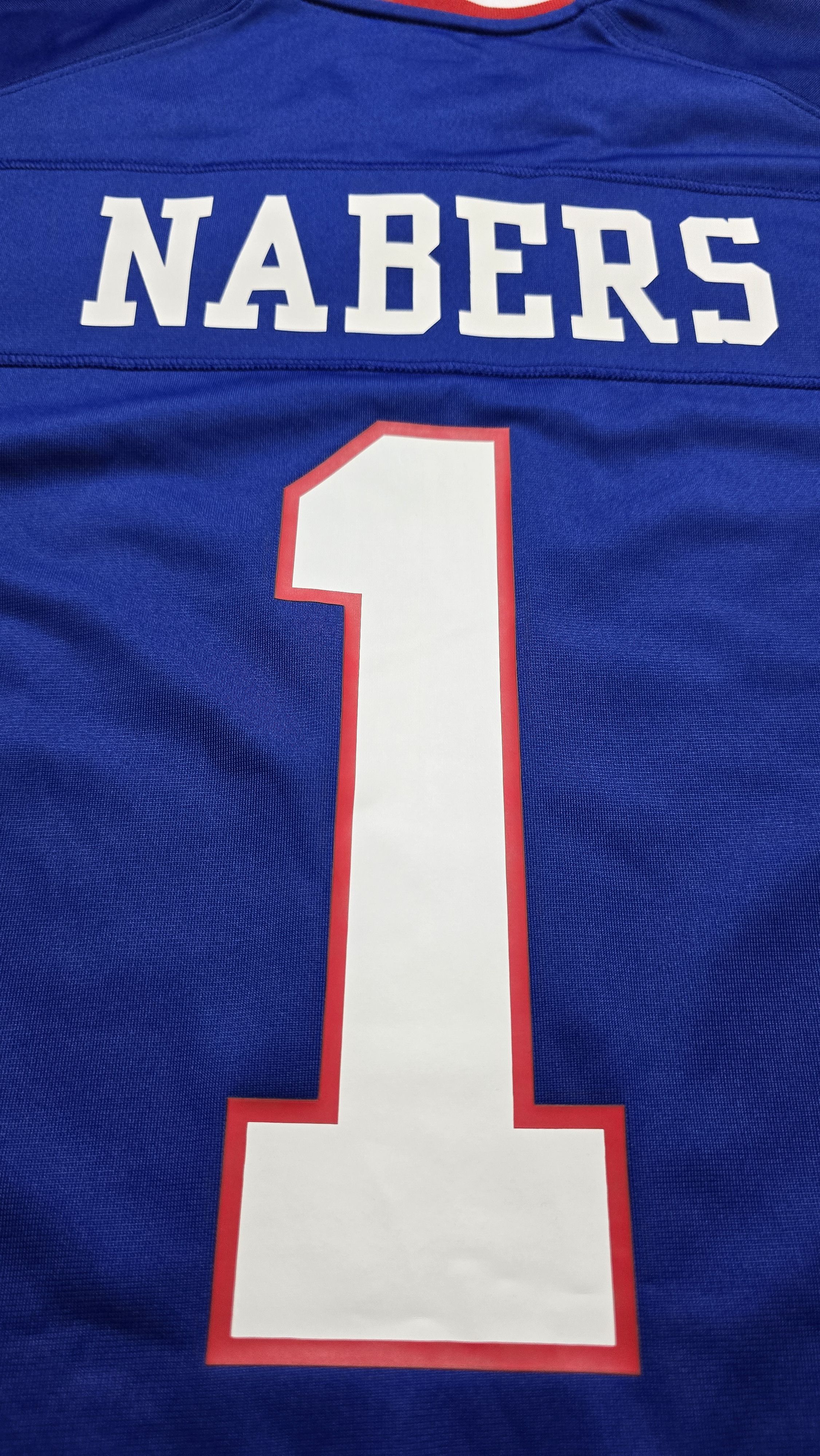 Nike Malik Nabers #1 Giants Nike NFL Game Jersey Size US XXL / EU 58 / 5 - 6 Thumbnail