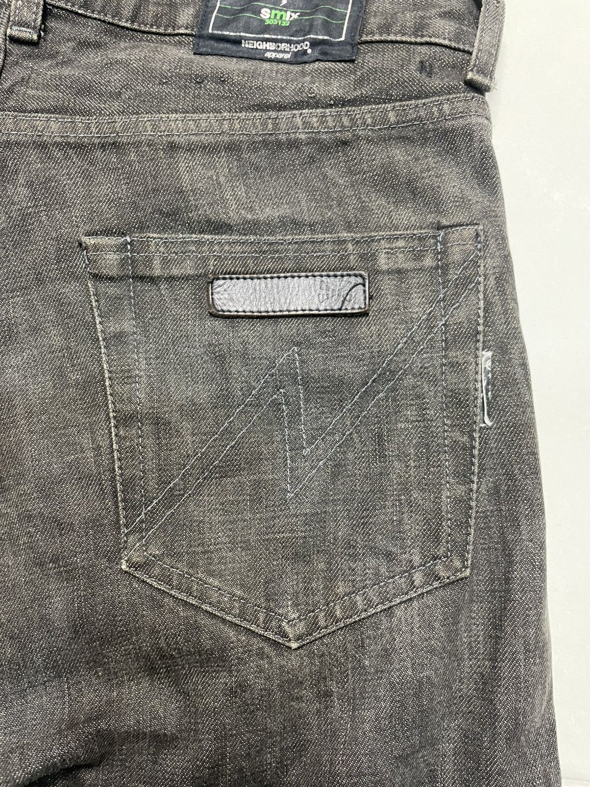 Neighborhood Vintage 2001 Neighborhood (NBHD) Smix Selvedge Denim Size US 34 / EU 50 - 3 Thumbnail