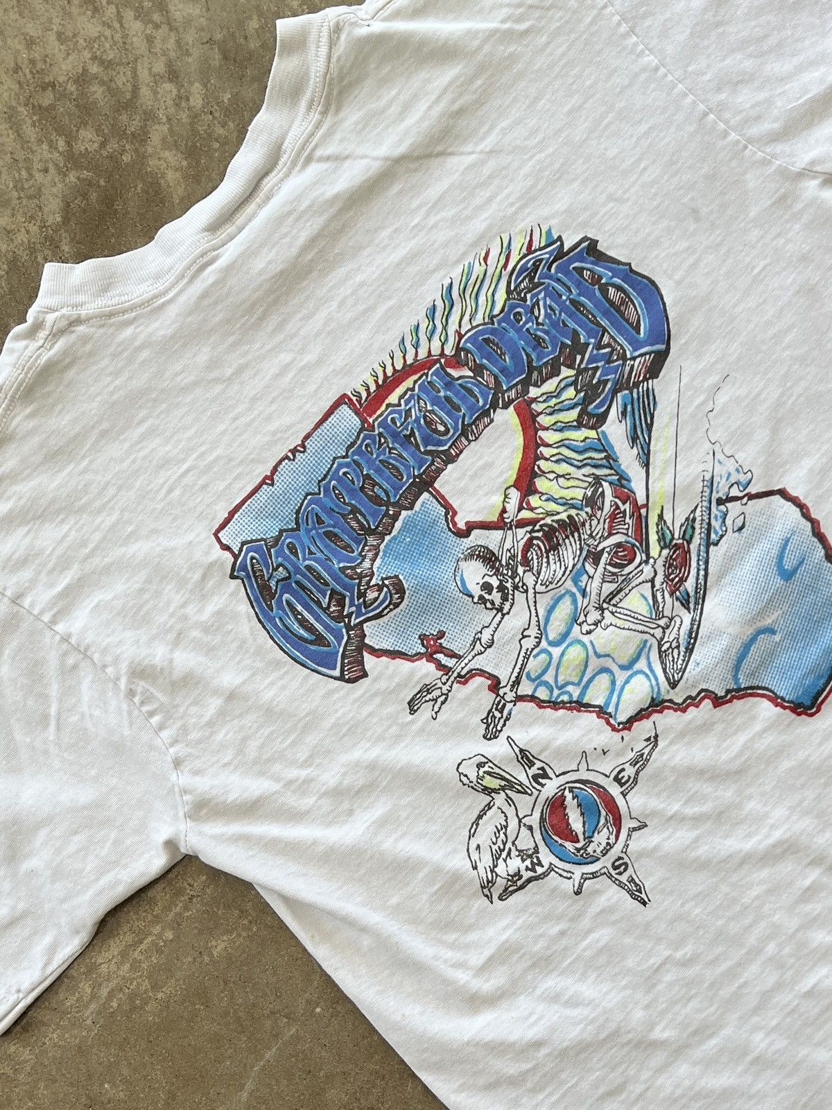 Band Tees Vintage Grateful Dead Worth the Trip California Tee Large Size US L / EU 52-54 / 3 - 4 Thumbnail