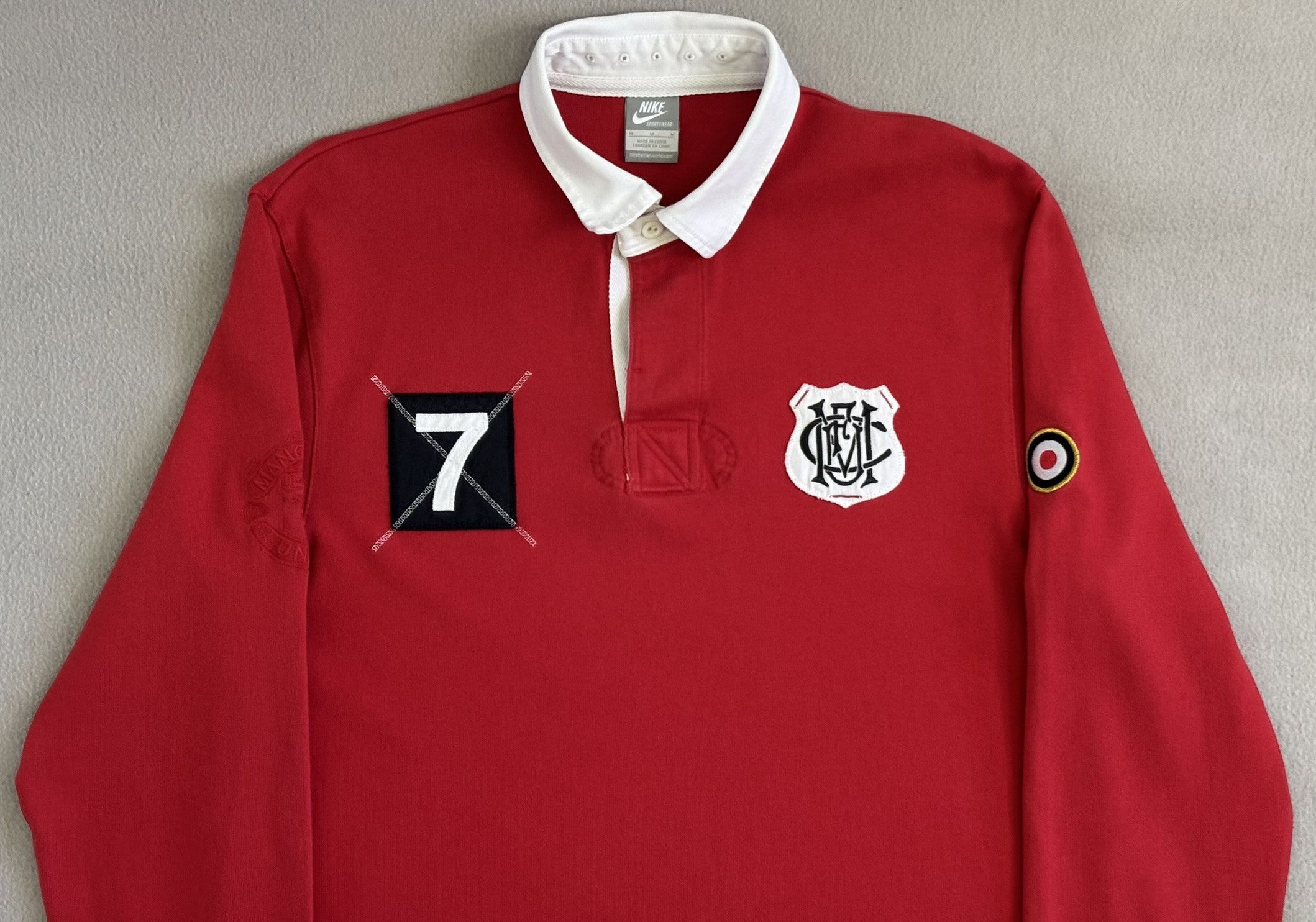 Nike Manchester United #7 Nike Rugby Jersey Size M Size US M / EU 48-50 / 2 - 6 Thumbnail