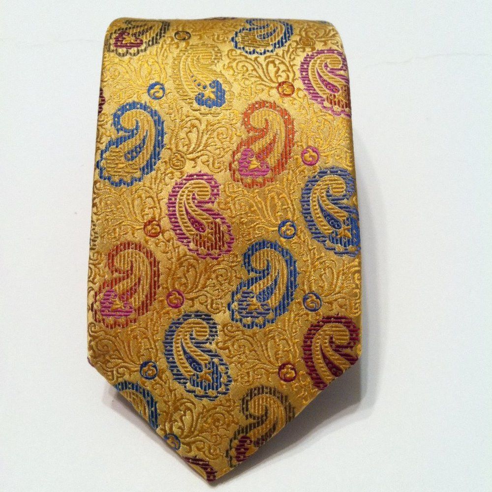 Robert Talbott ROBERT TALBOTT BEST OF CLASS MENS NEW SILK TIE WIDTH: 3 1/2" Size ONE SIZE - 2 Thumbnail