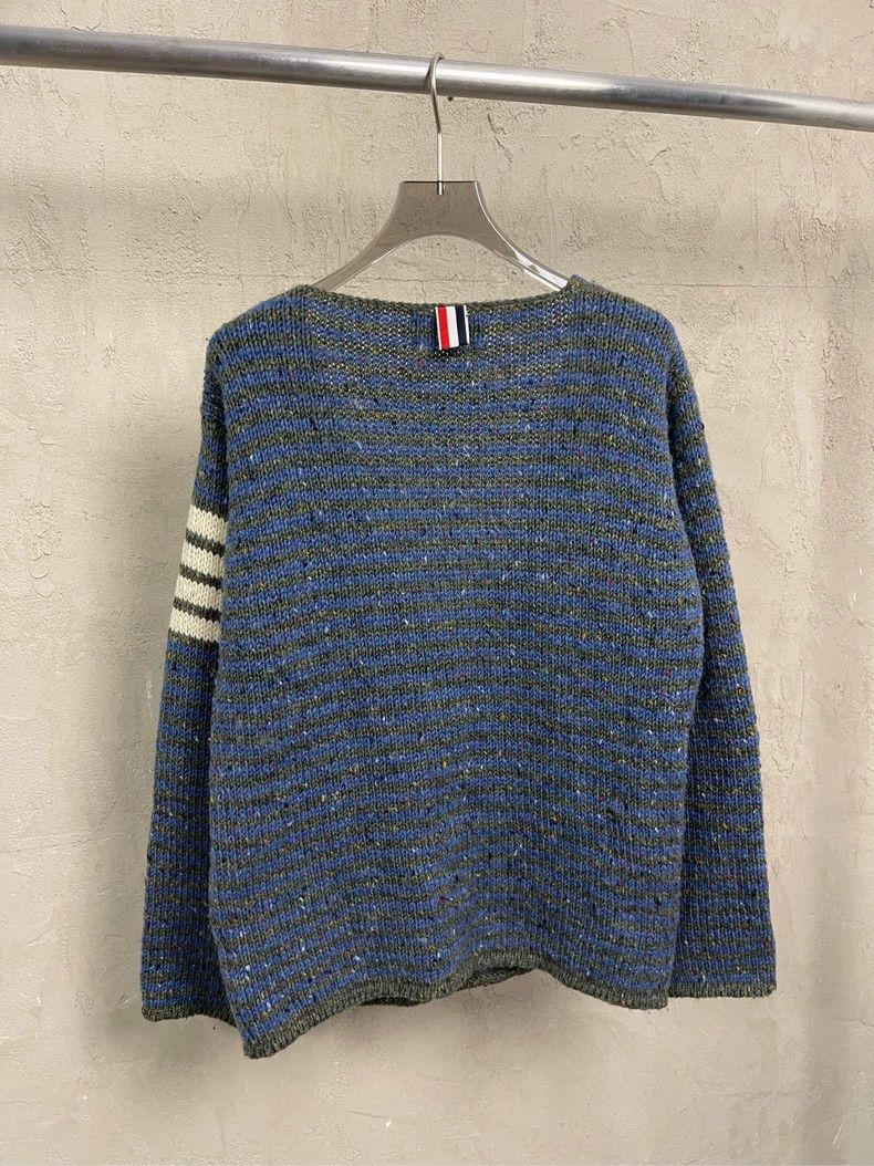 Thom Browne Thom Browne size2 Wool cardigan sweater Size US M / EU 48-50 / 2 - 2 Thumbnail
