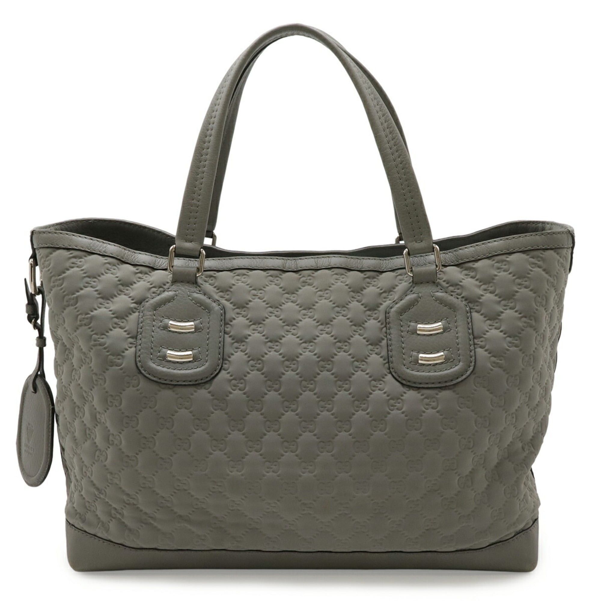 Gucci GUCCI GG Neoprene Tote Bag, Shoulder Tote, Nylon Leather, Light Gray, 241102 Size ONE SIZE - 1 Thumbnail