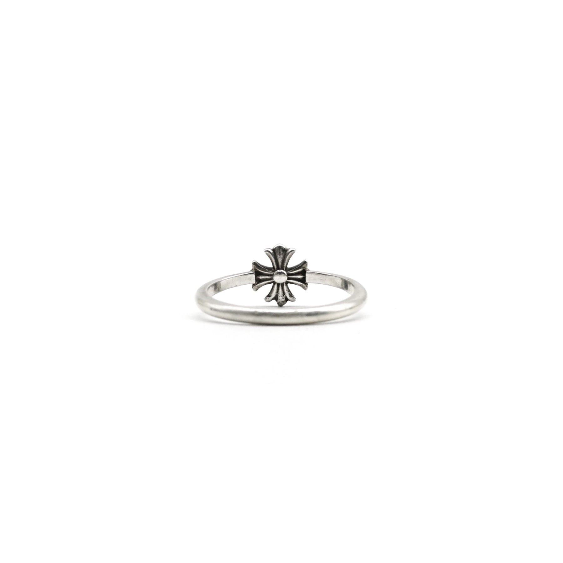Chrome Hearts Chrome Hearts Silver Bubblegum Cross Ring Size ONE SIZE - 2 Thumbnail