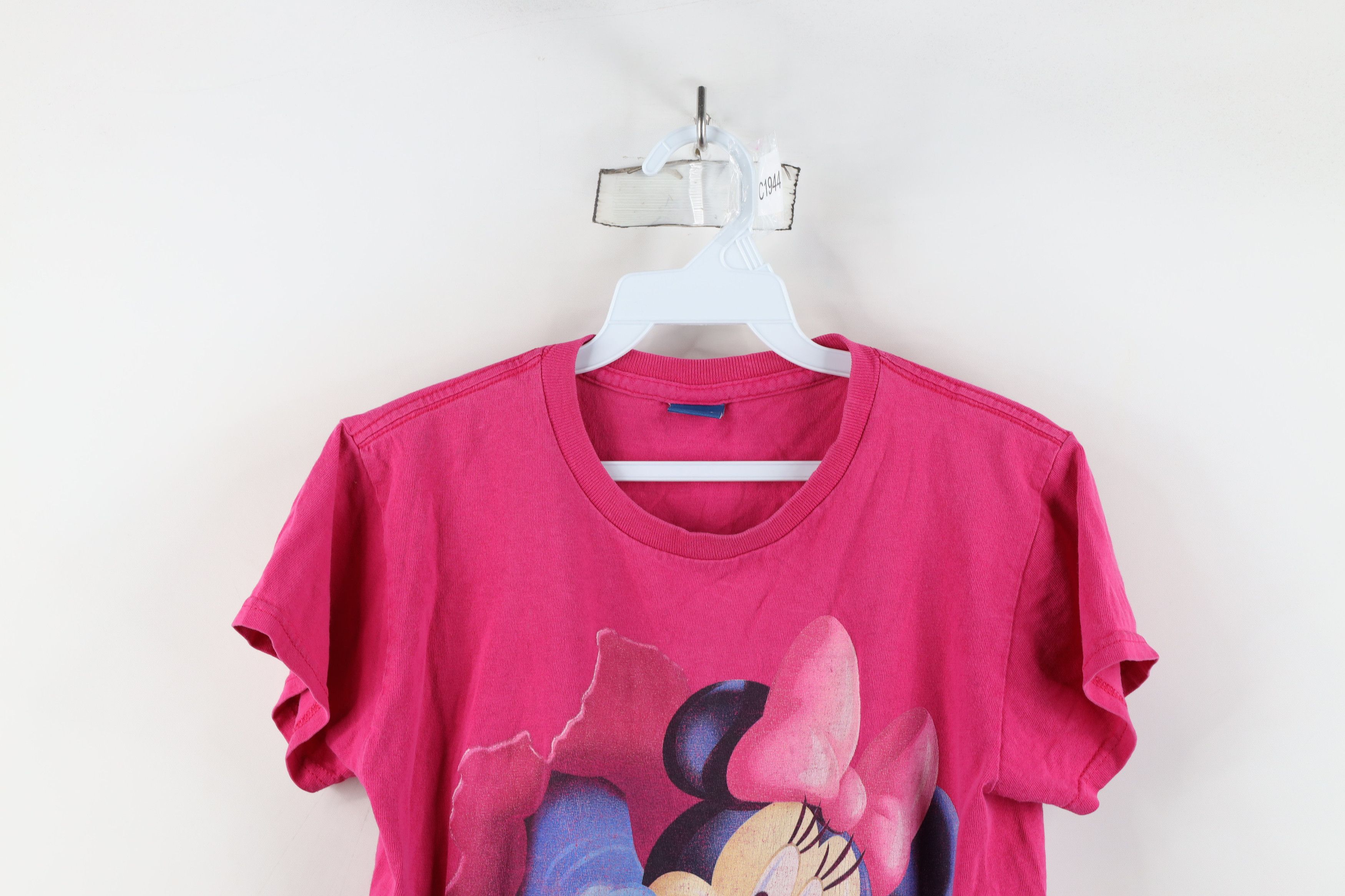 Disney × Vintage Vintage Disney Cropped Disney Dreams Minnie Mouse T-Shirt Size XS / US 0-2 / IT 36-38 - 2 Thumbnail