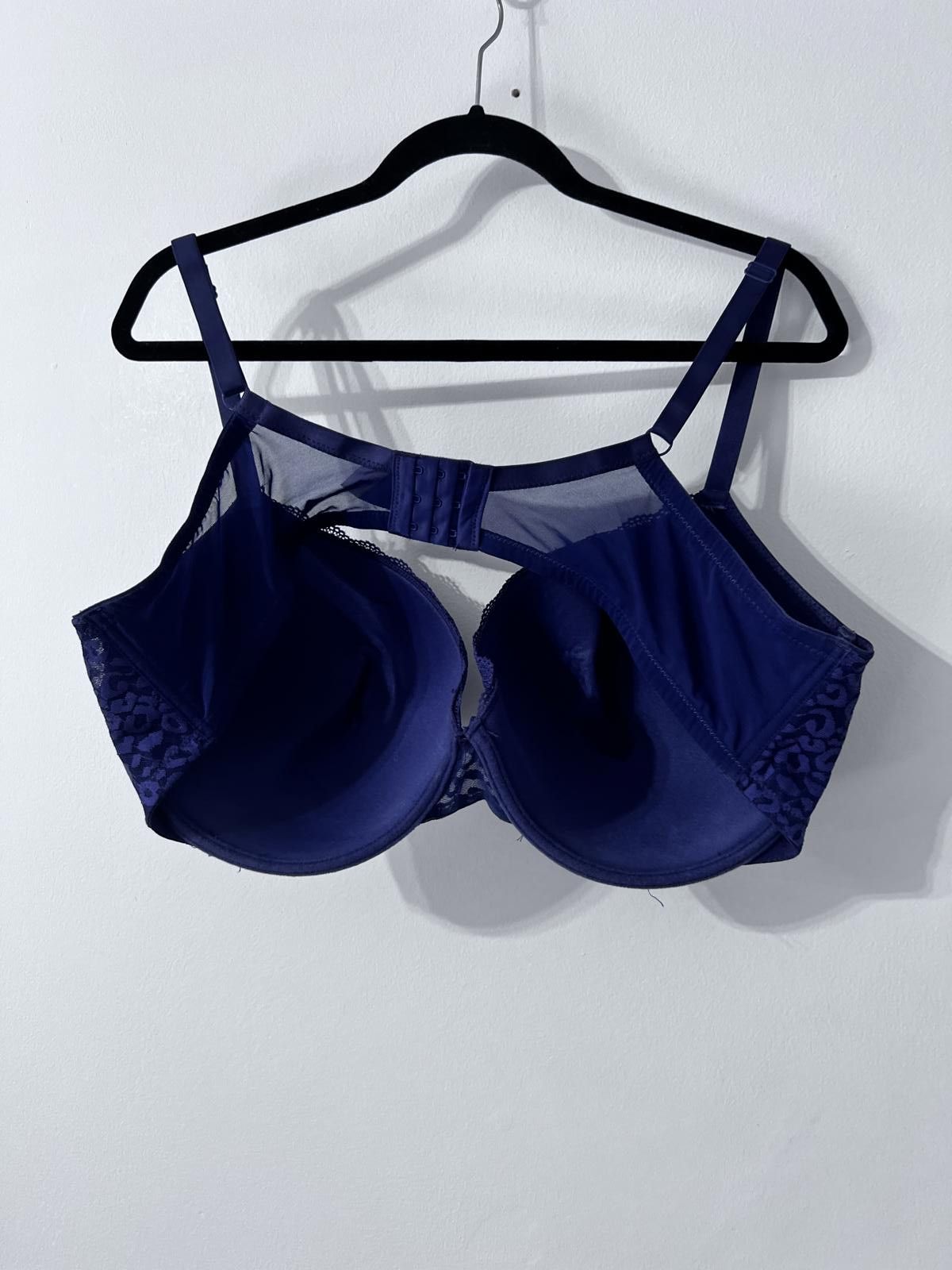 Other Yours Navy Blue Lace Bra – Size 44E Size ONE SIZE - 6 Thumbnail