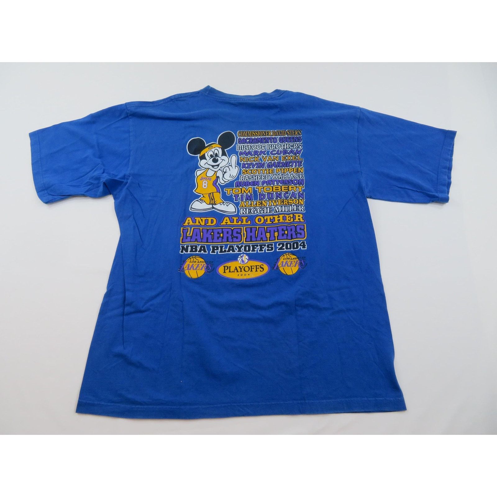 Other 2004 Lakers Haters T-Shirt – Mickey Mouse Graphic, Sz 2XL Size US XXL / EU 58 / 5 - 2 Thumbnail